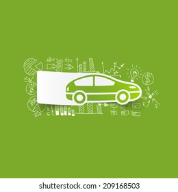 Drawing business formulas: car