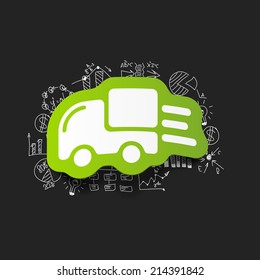 Drawing business formulas: car