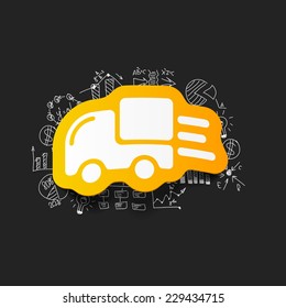 Drawing business formulas: car