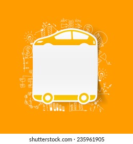 Drawing business formulas: car