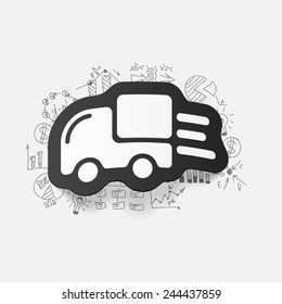 Drawing business formulas: car