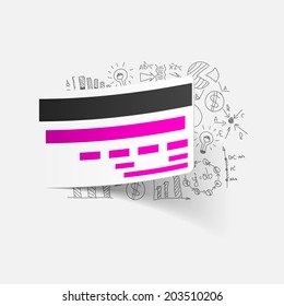 Drawing business formulas: card