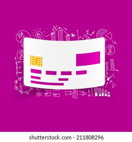 Drawing business formulas: card