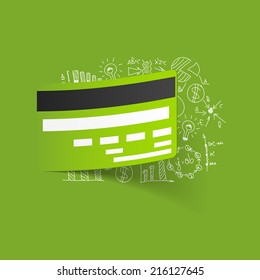 Drawing business formulas: card