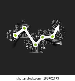 Drawing business formulas: chart