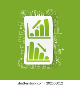 Drawing business formulas: chart
