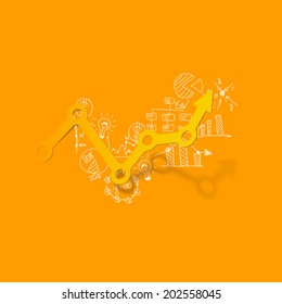 Drawing business formulas: chart