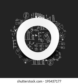Drawing business formulas: circle