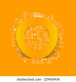 Drawing business formulas: circle