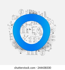 Drawing business formulas: circle