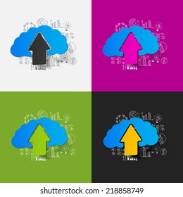 Drawing business formulas: cloud