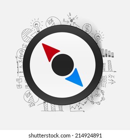 Drawing business formulas: compass