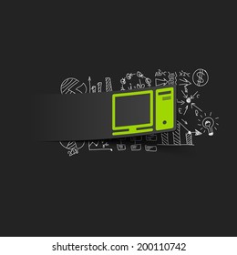 Drawing business formulas: computer