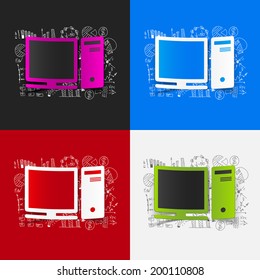 Drawing business formulas: computer