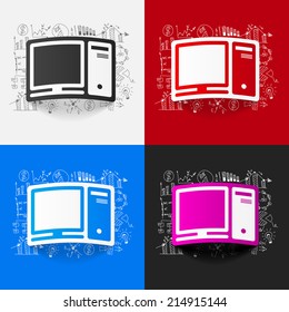 Drawing business formulas: computer