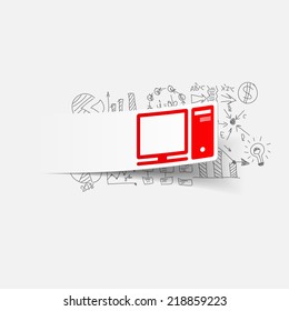 Drawing business formulas: computer