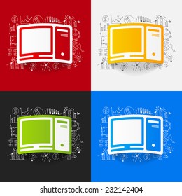Drawing business formulas: computer