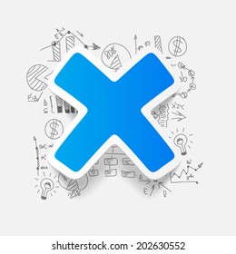 Drawing business formulas: cross