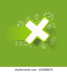 Drawing business formulas: cross