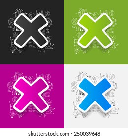 Drawing business formulas: cross