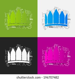 Drawing business formulas: crown