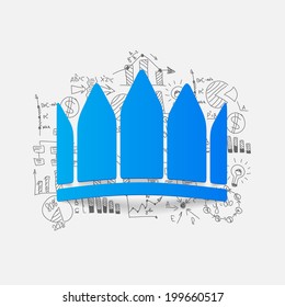 Drawing business formulas: crown