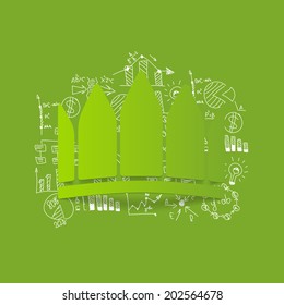 Drawing business formulas: crown