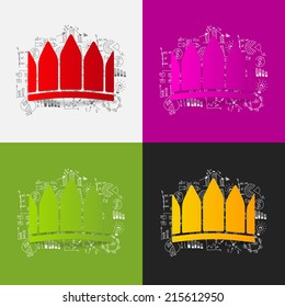 Drawing business formulas: crown