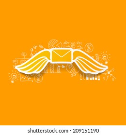 Drawing business formulas: envelope