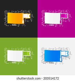 Drawing business formulas: flag