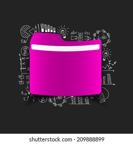 Drawing business formulas: folder