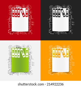 Drawing business formulas: folder