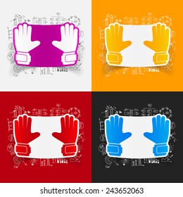 Drawing business formulas: gloves