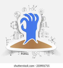 Drawing business formulas: hand