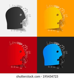 Drawing business formulas: head