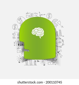 Drawing business formulas: head