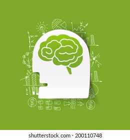 Drawing business formulas: head