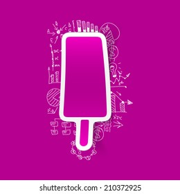 Drawing business formulas: ice