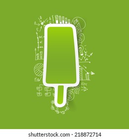 Drawing business formulas: ice