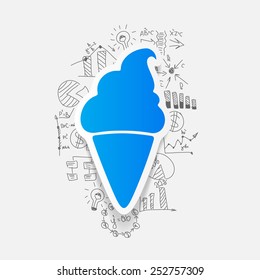 Drawing business formulas: ice