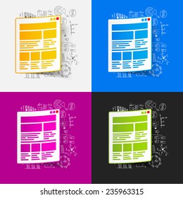 Drawing business formulas: interface
