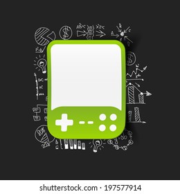 Drawing business formulas: joystick