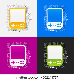 Drawing business formulas: joystick