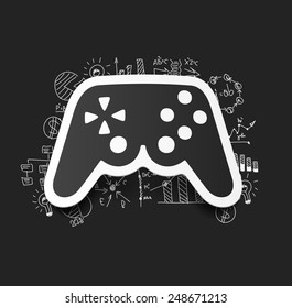 Drawing business formulas: joystick