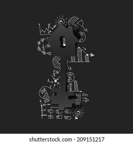 Drawing business formulas: key