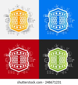 Drawing business formulas: lantern