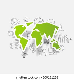 Drawing business formulas: map