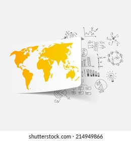 Drawing business formulas: map
