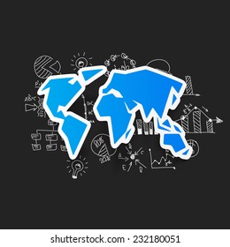 Drawing business formulas: map