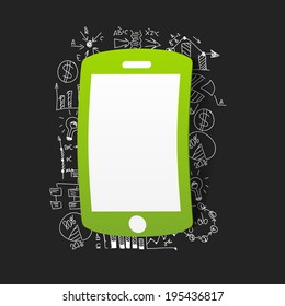Drawing business formulas: mobile